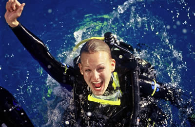 Happy Diver